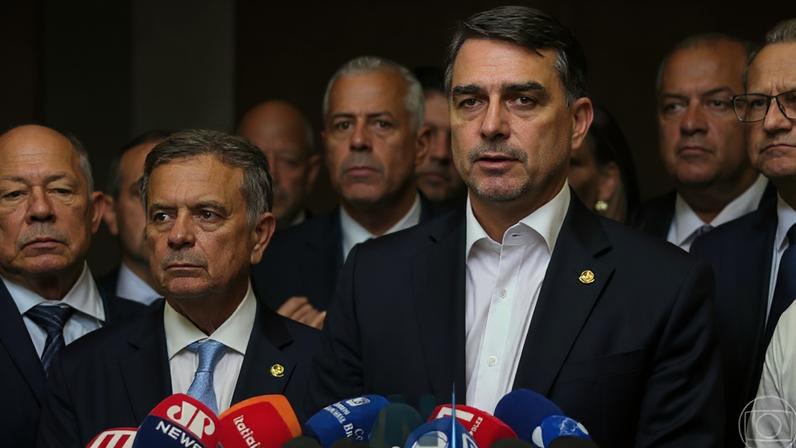 Após dizer que não tinha relação com Vorcaro, Flávio Bolsonaro admite visita ao banqueiro após primeira prisão do dono do Master —