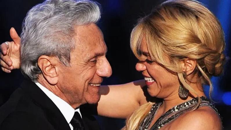 Shakira e o pai, William Mebarak