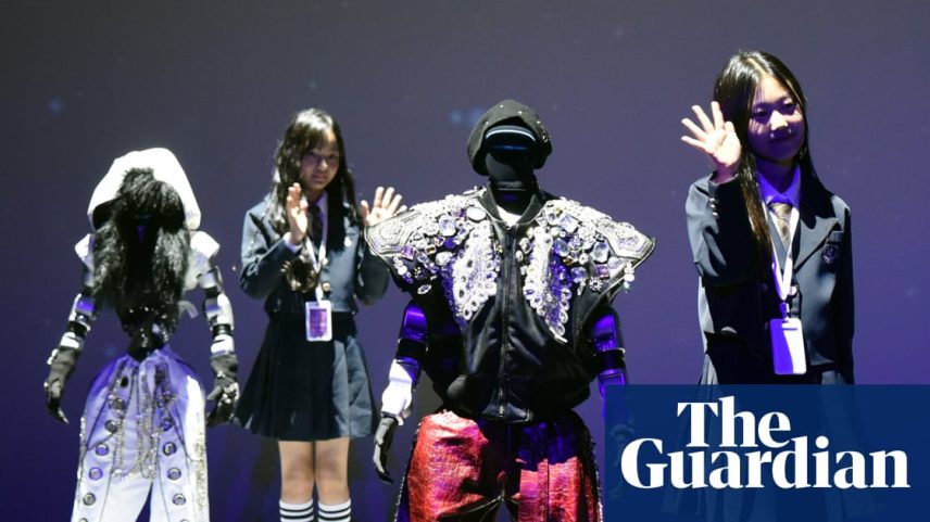 Androides e artistas automáticos moldam parque de robôs na Coreia do Sul