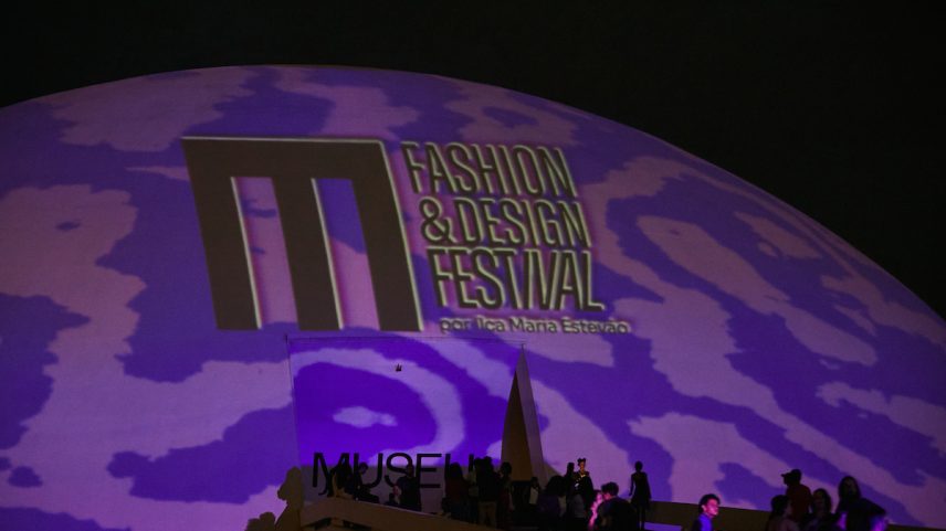 Metrópoles Fashion & Design Festival projetado na cúpula do Museu Nacional - Metrópoles