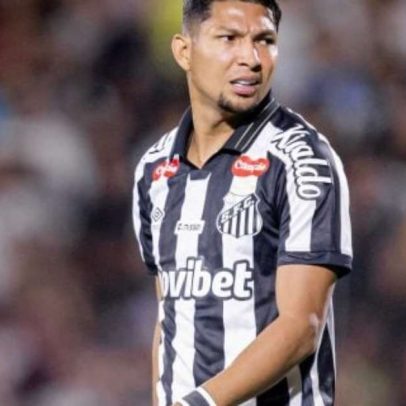 Rony reclama de empate do Santos nos minutos finais inadmissível