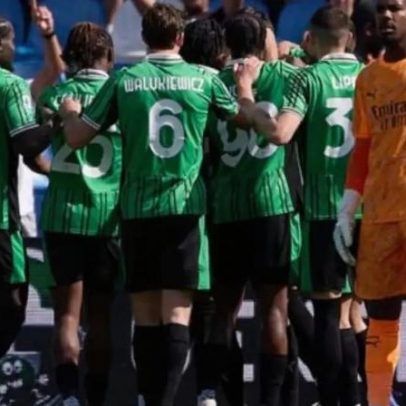 Milan perde para o Sassuolo e dá adeus ao título italiano