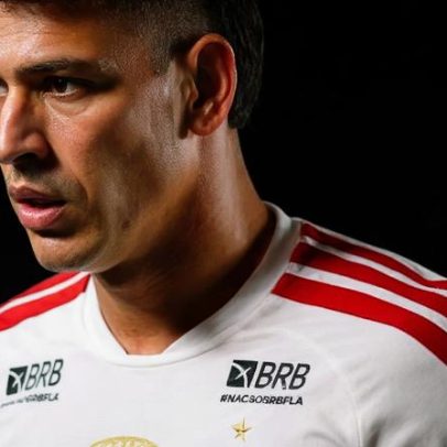 Carrascal do Flamengo recebe gancho por expulsão contra o Palmeiras