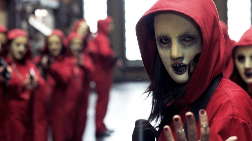 Cena da série La Casa de Papel, da Netflix