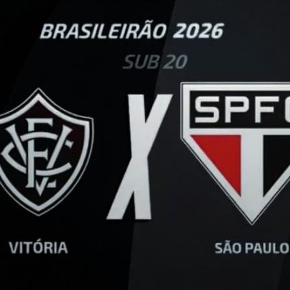 Vitória x São Paulo (Sub-20): onde assistir, escalações e arbitragem