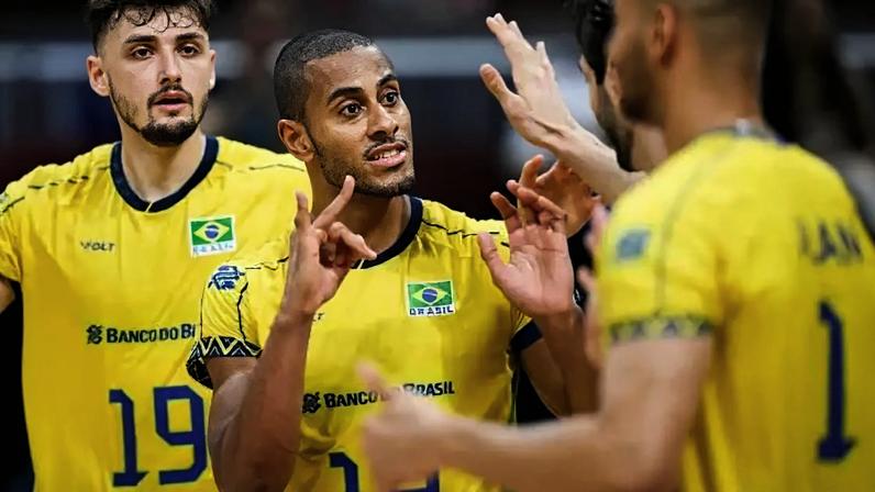 Lucarelli e Arthur Bento Brasil x China Mundial 2025