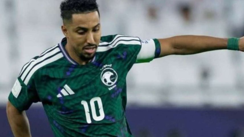 Salem Al-Dawsari, camisa 10, capitão e craque da seleção da Arábia Saudita –
