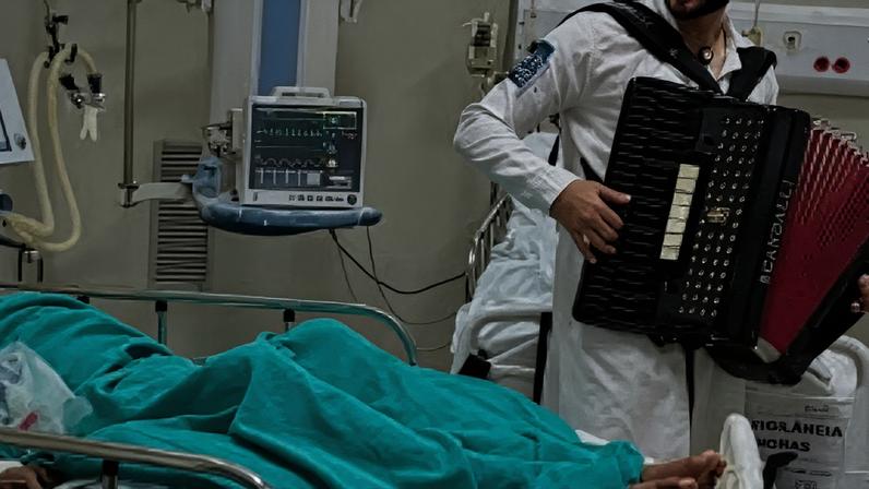 Mickael Itallo, estudante do 11º período de medicina.