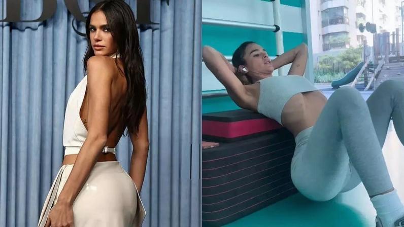 Confira o treino de glúteos de Bruna Marquezine