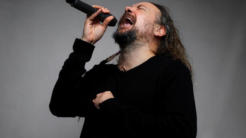 Jonathan Davis, do KoRn, em São Paulo