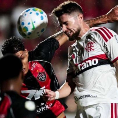 Vitória vence o Flamengo em jogo tenso