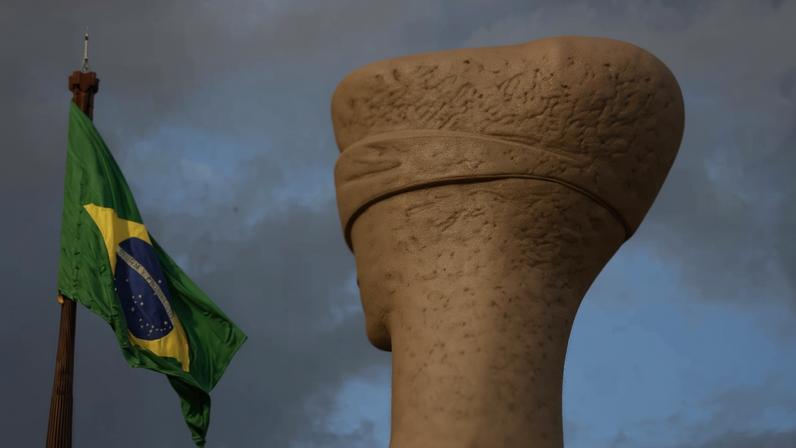 Estátua da Justica em frente ao Supremo Tribunal Federal