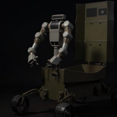 China tem robô construtor de tijolos para erguer base lunar