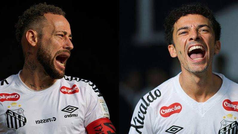 Neymar x Robinho Jr.: briga entre craques do Santos acaba em tapa e rasteira. Marido de Bruna Biancardi se sentir desrespeitado por drible, diz site.