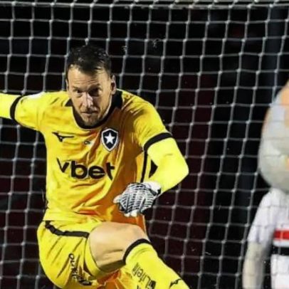 Neto falha contra o São Paulo e gera indignação entre torcedores do Botafogo