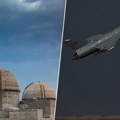Drone provoca incêndio no perímetro da primeira instalação nuclear árabe