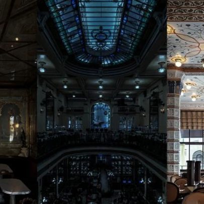 Cafés históricos de Paris a Cairo destacam arquitetura e tradição