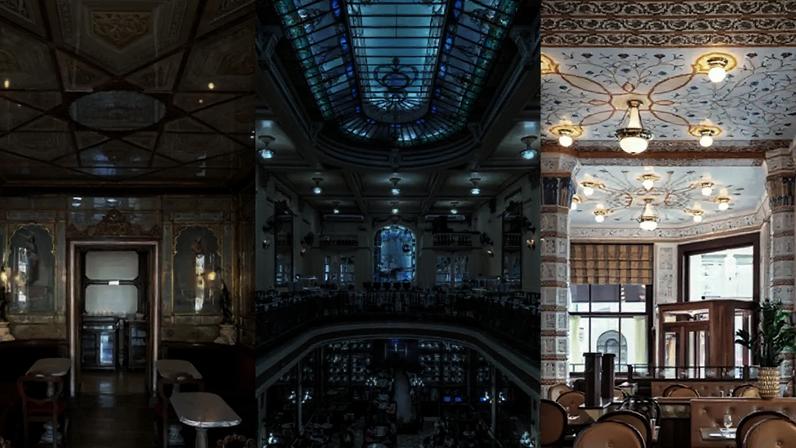 Cafés históricos de Paris a Cairo destacam arquitetura e tradição
