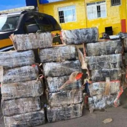 PRF apreende quase 400 kg de maconha e ampolas de emagrecedor proibido na BR-285