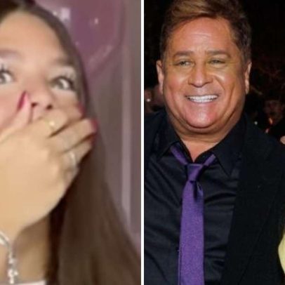 Neta de Leonardo ri ao ganhar Bíblia de presente e é criticada