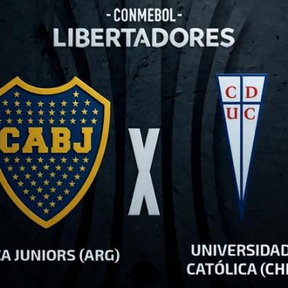 Boca Juniors x Universidad Católica: transmissão, escalações e arbitragem