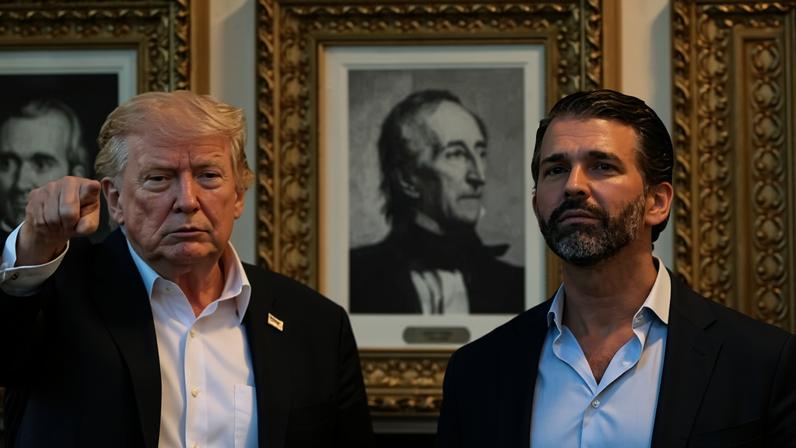 Trump usa guerra como pretexto para não comparecer ao casamento do filho