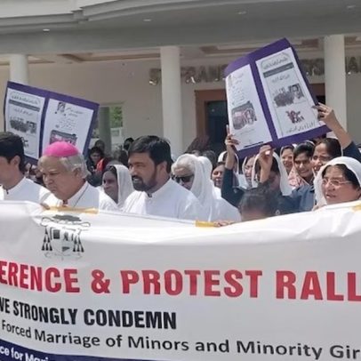 Igrejas protestam após cristã de 13 anos ser obrigada a casar no Paquistão