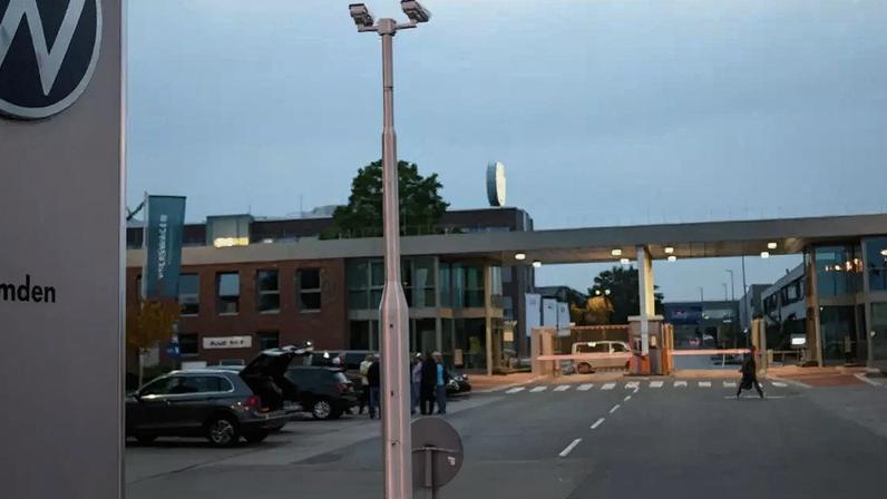 Fábrica da Volkswagen em Emden, na Alemanha