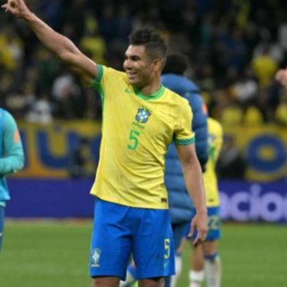 Casemiro será o primeiro convocado a chegar à Granja para preparação do Brasil