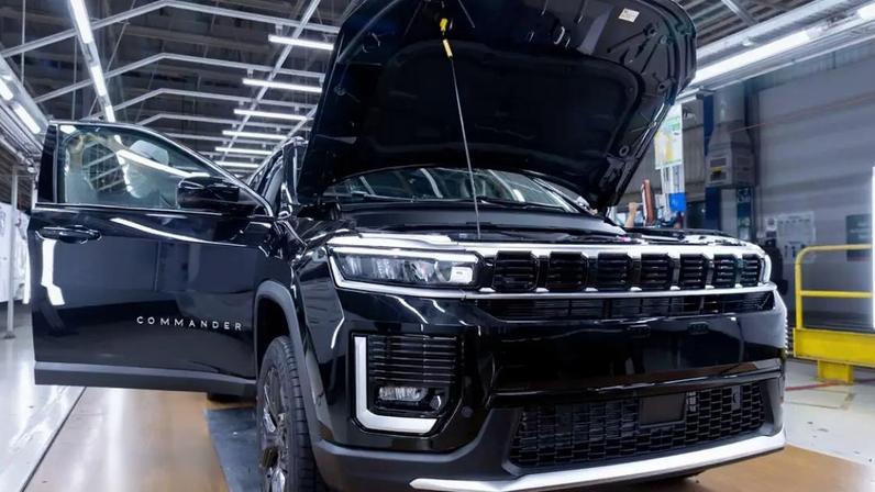 Unidades de produção de automóveis na fabrica de Goiana (PE) | Crédito: Stellantis/Divulgação