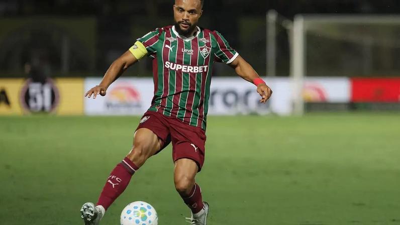 Samuel Xavier em partida entre Fluminense e Mirassol pela 17ª rodada do Campeonato Brasileiro 2026