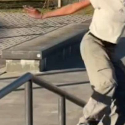 Rayssa Leal volta a andar de skate após lesão no joelho