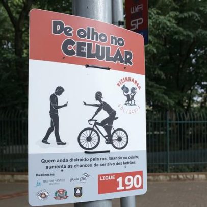 Vítima de assalto fica sem celular e sem acesso aos dados