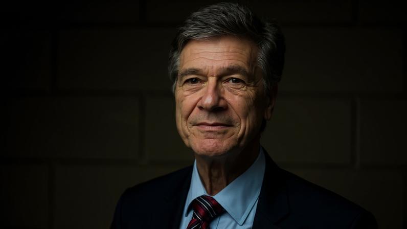 O economista americano e professor da Universidade de Columbia Jeffrey Sachs participou de evento na sede do Centro Brasileiro de Relações Exteriores (Cebri), no Rio, nesta segunda-feira (25) — Foto: Reprodução/Facebook