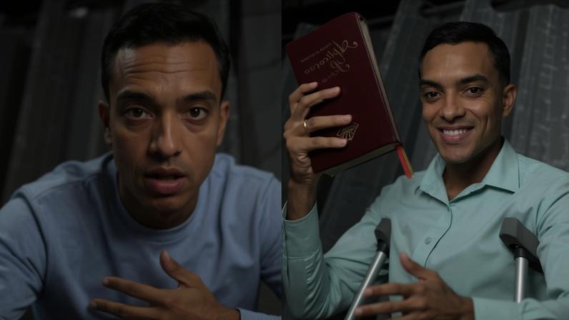 O MC Brinquedo anunciou sua conversão a Jesus. (Foto: Reprodução/Instagram/MC Brinquedo).