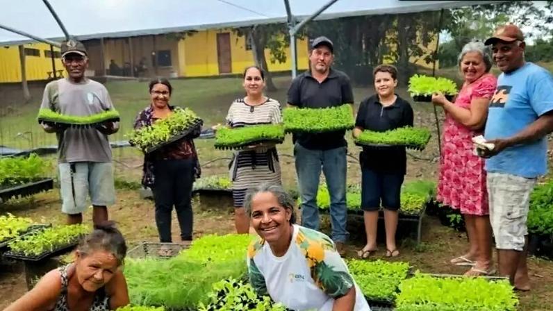 Mulheres recuperam nascentes, fortalecem produção de alimentos no Cerrado