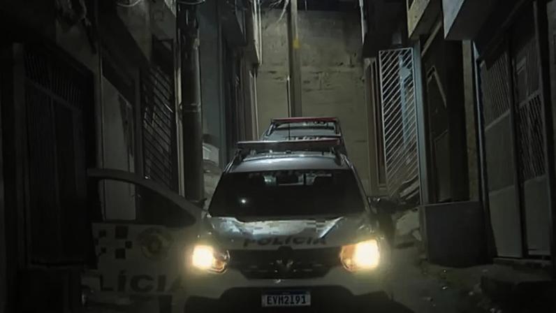 PM atende ocorrência de feminicídio em São Bernardo do Campo.
