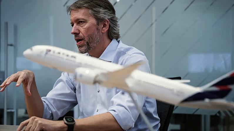 O CEO da Latam Airlines Brasil, Jerome Cadier