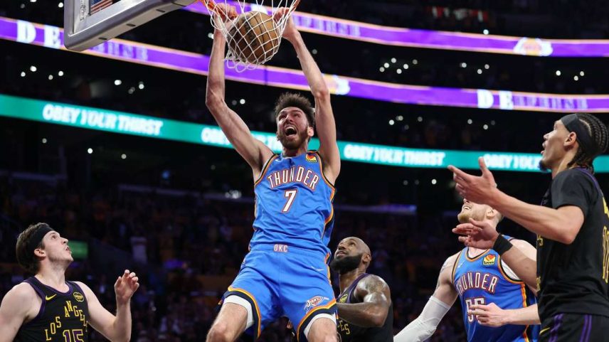 Thunder elimina Lakers e avança à final do Oeste