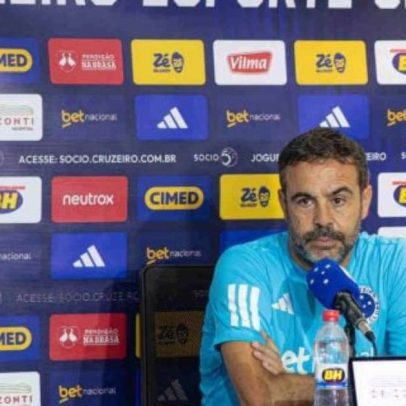 Artur Jorge descarta rodízio e Cruzeiro fica em três frentes até a Copa