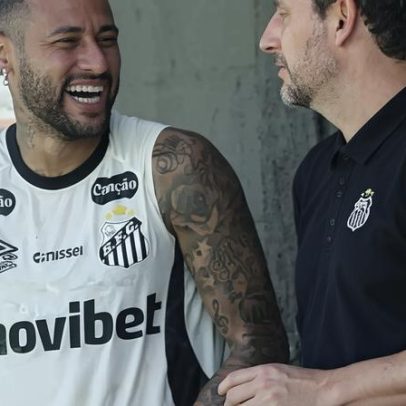 Elano diz que Neymar não está feliz e pede torcedores do Santos menos duros