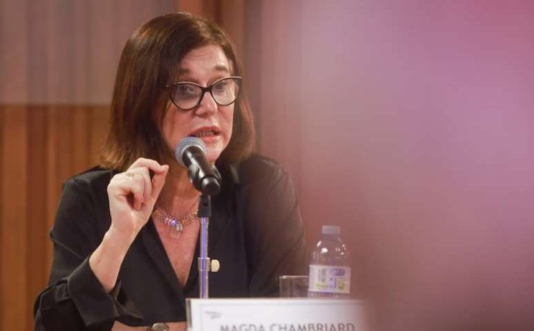 A presidente da Petrobras, Magda Chambriard