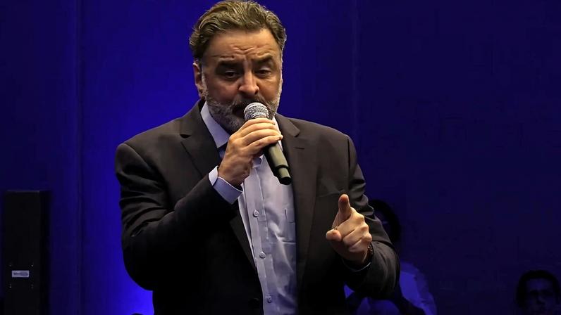 O deputado federal Aécio Neves (PSDB-MG) durante evento do partido em Brasília