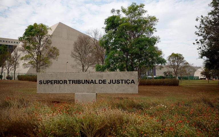 Fachada da sede do STJ, em Brasília
