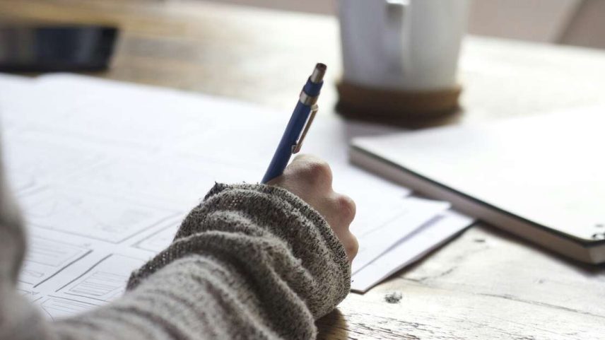 Estudar no papel