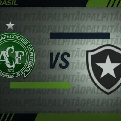 Chapecoense x Botafogo: prováveis times, árbitro, transmissão e retrospecto