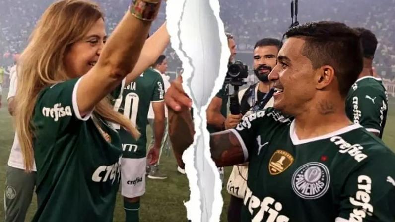 Atacante fez post em suas redes sociais criticando Leila Pereira ao deixar o Palmeiras –