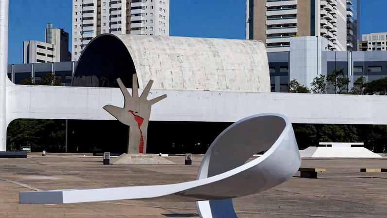 Memorial América Latina, localizado na Barra Funda, zona oeste de São Paulo