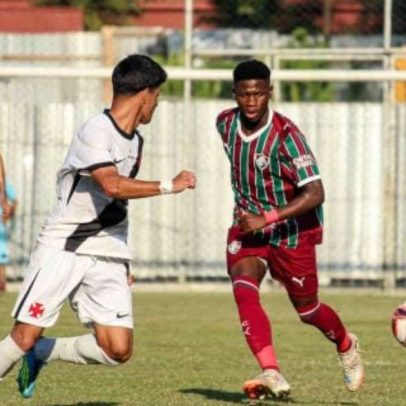 Vasco vence Fluminense e segue no topo do Brasileiro Sub-20