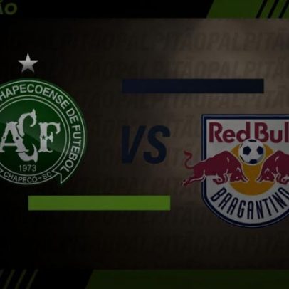 Chapecoense x Bragantino: escalações, arbitragem e onde assistir
